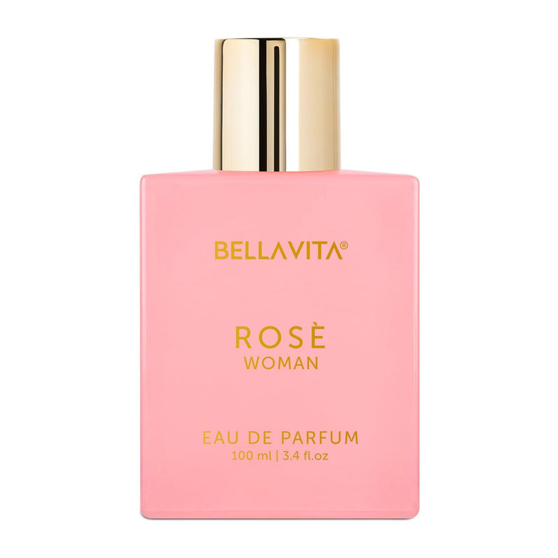 Bella Vita Luxury Rose Woman Eau De Parfum Perfume for Women with Black Currant, Vanilla, Jasmine|Floral & Sweet EDP Long Lasting Fragrance Scent 100 ML