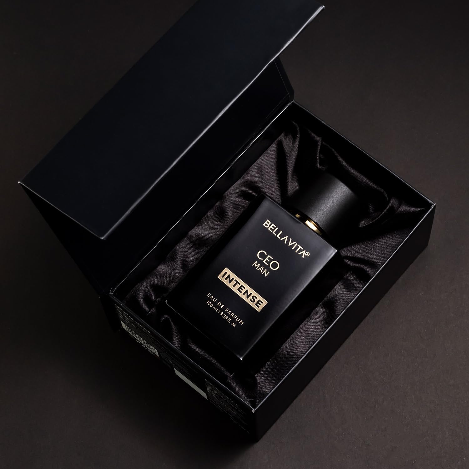 Bella Vita Luxury Ceo Men Intense Eau De Parfum Liquid Perfume With Bergamot, Lavender & Orchid|Woody & Musky Long Lasting Edp Fragrance Scent, 100 Ml